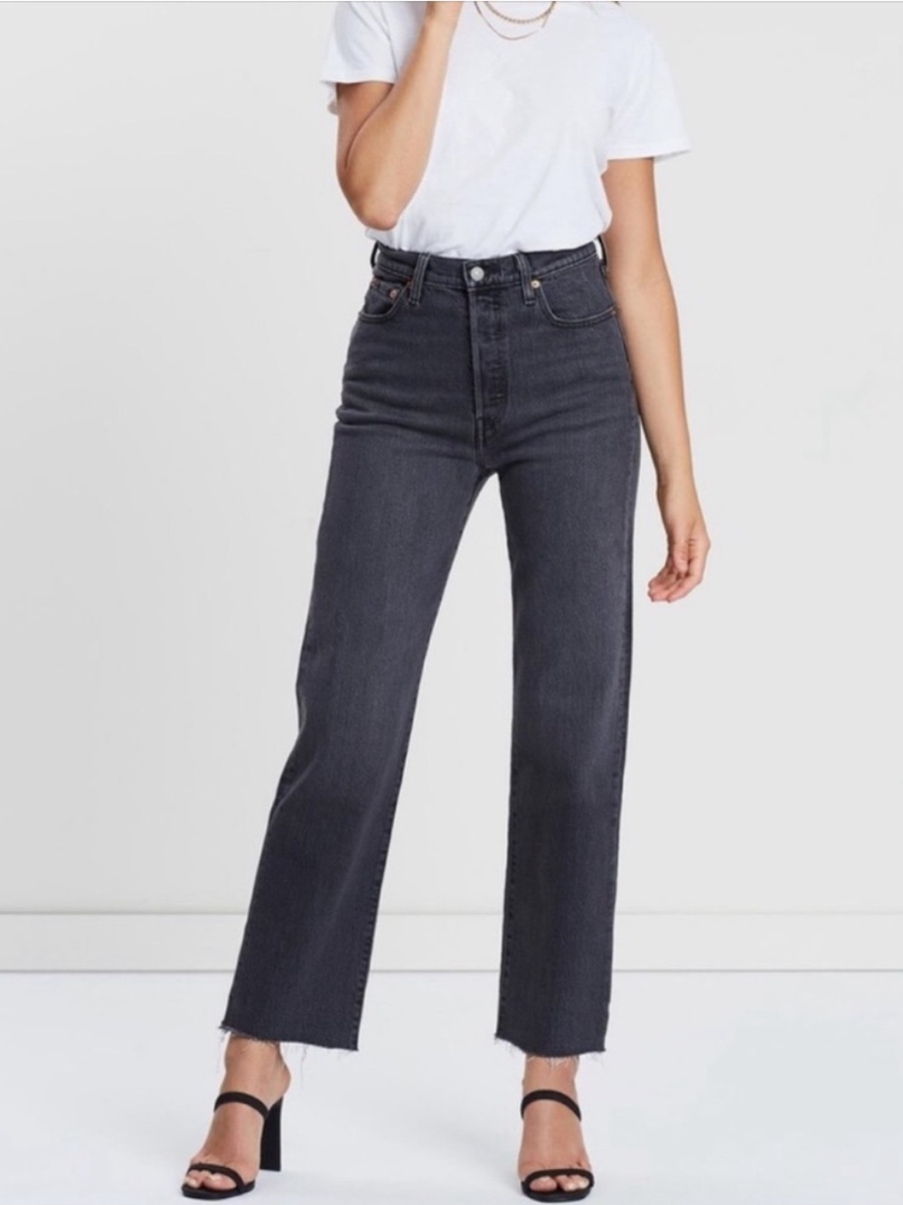 Levi's Ribcage Straight Ankle Jeans